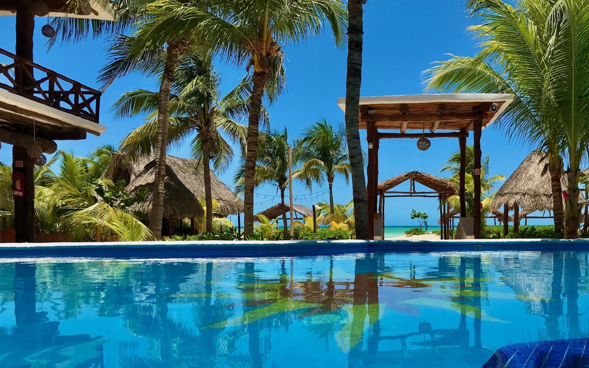 Hotel Palapas Del Sol Isola Holbox Esterno foto